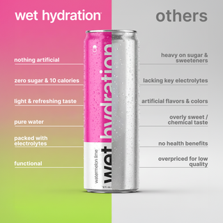 electrolyte water: watermelon lime 12 pack