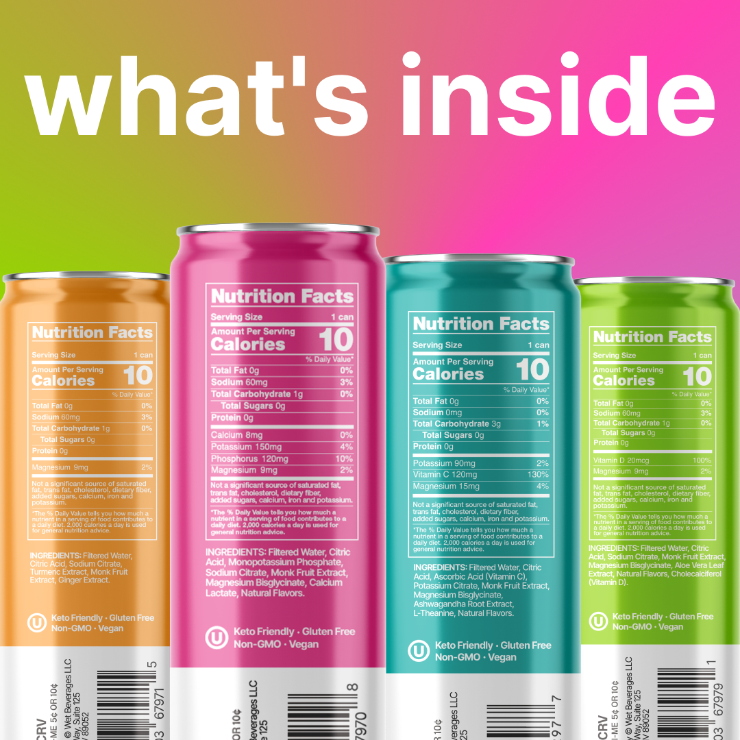 electrolyte water variety 12 pack