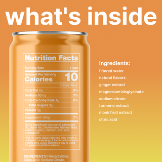 electrolyte water: orange mango 12 pack