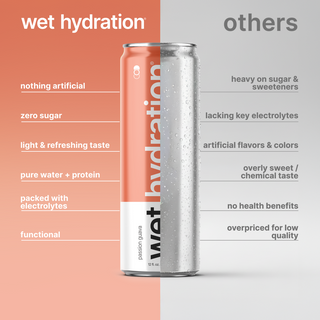 protein water: passion guava 12 Pack