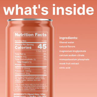 protein water: passion guava 12 Pack