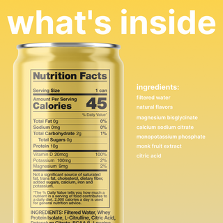 protein water: pineapple whip colada 12 Pack