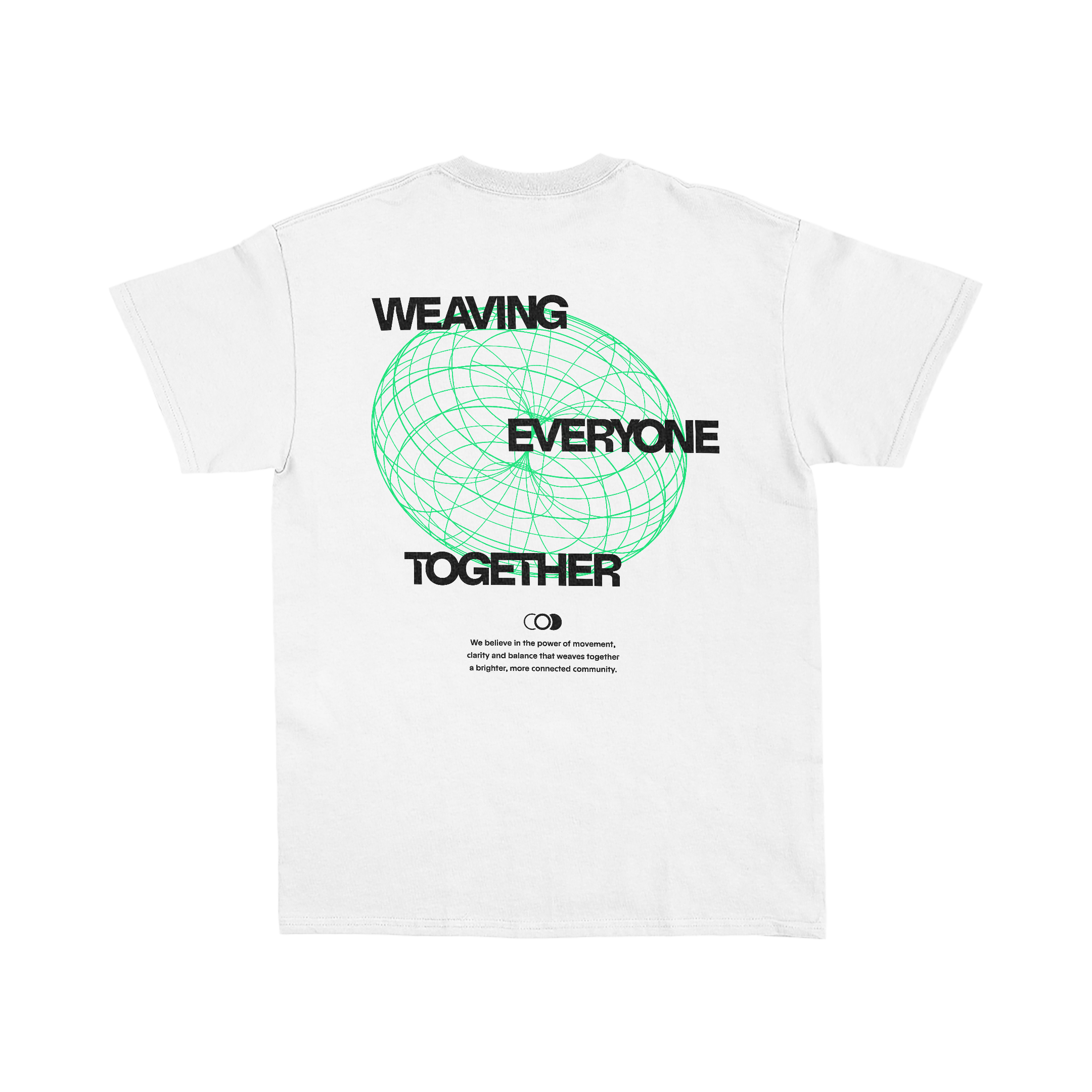 Weaving Everyone Together Tee (White)