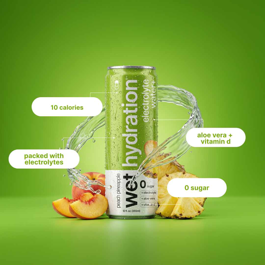 Peach Pineapple Aloe Vera Vitamin D - Wet Hydration