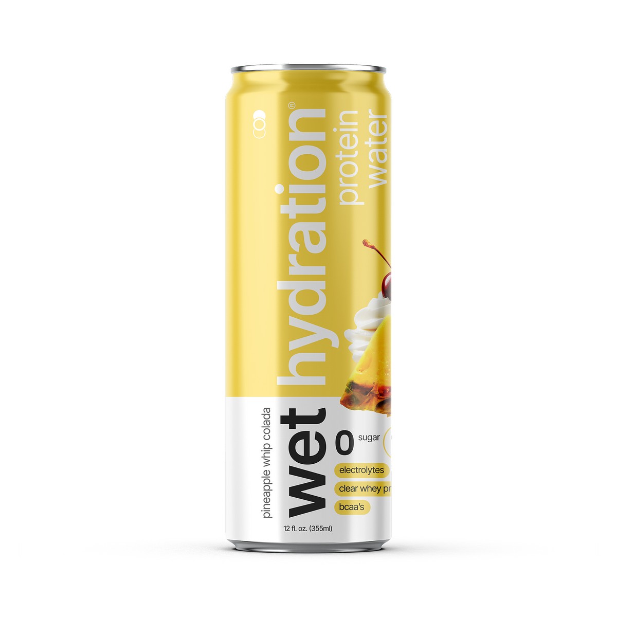 protein water: pineapple whip colada 12 Pack - Wet Hydration